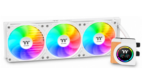 THERMALTAKE LB360-S ARGB AIO LIQUID COOLER 360MM - WHITE