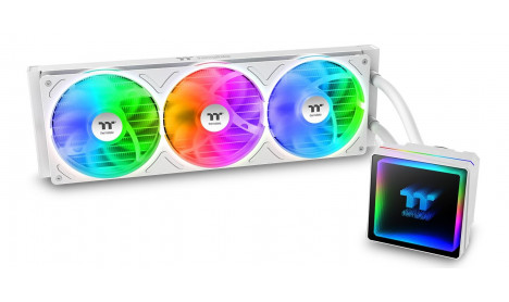 THERMALTAKE TH360 V3 ARGB CPU LIQUID COOLER - WHITE THERMALTAKE TH360 V3 ARGB CPU LIQUID COOLER - WHITE