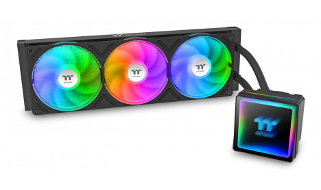 THERMALTAKE TH360 V3 ARGB CPU LIQUID COOLER - BLACK THERMALTAKE TH360 V3 ARGB CPU LIQUID COOLER - BLACK