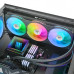 THERMALTAKE TH360 V3 ARGB CPU LIQUID COOLER - BLACK THERMALTAKE TH360 V3 ARGB CPU LIQUID COOLER - BLACK
