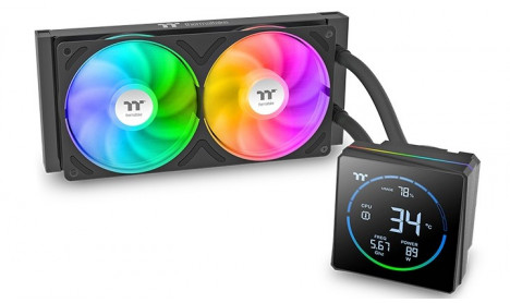 THERMALTAKE TH240-S V3 ARGB SYNC AIO LIQUID COOLER - BLACK