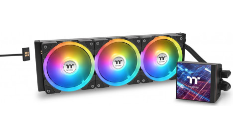 THERMALTAKE MAGFLOE 360 ULTRA CPU LIQUID COOLER 360MM - BLACK THERMALTAKE MAGFLOE 360 ULTRA CPU LIQUID COOLER 360MM - BLACK