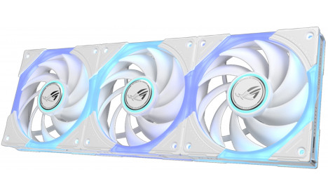 ASUS ROG EURUX GR120 ARGB REVERSE FAN WHITE - TRIPLE PACK