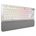 CORSAIR K70 PRO TKL GAMING KEYBOARD WITH RAPID TRIGGER ABS DOUBLE-SHOT KEYCAPS - WHITE