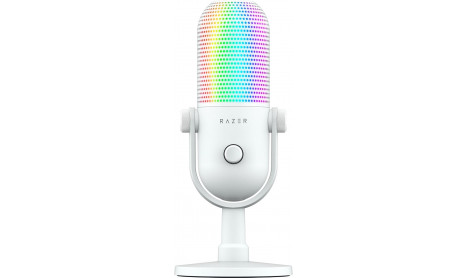 RAZER SEIREN V3 CHROMA RGB USB MICROPHONE - WHITE RAZER SEIREN V3 CHROMA RGB USB MICROPHONE - WHITE