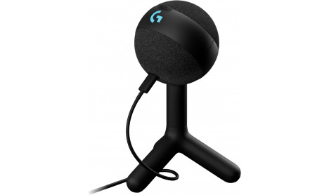 LOGITECH YETI ORB CONDENSER USB GAMING MICROPHONE LIGHTSYNC RGB - BLACK