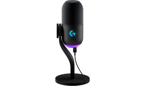 LOGITECH YETI GX DYNAMIC USB GAMING MICROPHONE LIGHTSYNC RGB - BLACK