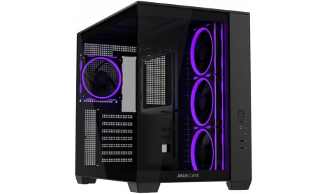 ASUS A32 PLUS TG ARGB MID-TOWER ATX CASE - BLACK