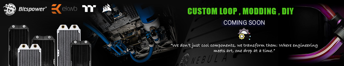 PC CUSTOM LOOP , DIY AND MODDING first in Cambodia
