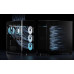 FRAME 4500X RS-R ARGB PANORAMIC GLASS - BLACK