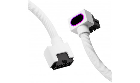HYDRUS ARGB PSU EXTENSION CABLE GPU 8PIN 30CM - WHITE