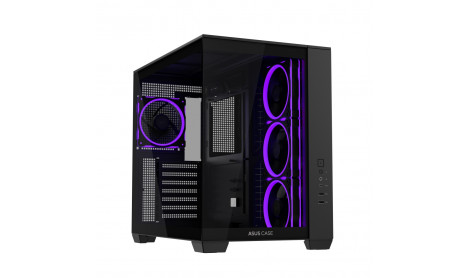 ASUS A32 PLUS TG ARGB MID-TOWER ATX CASE - BLACK ASUS A32 PLUS TG ARGB MID-TOWER ATX CASE - BLACK