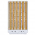 LIAN LI A3-MATX TEMPERED GLASS (WOOD EDITION) WHITE