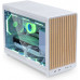 LIAN LI A3-MATX TEMPERED GLASS (WOOD EDITION) WHITE