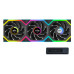 LIAN LI UNI FAN SL WIRELESS LCD 120 RGB TRIPLE PACK WHITE - REVERSE