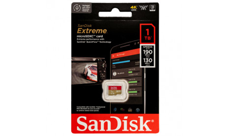 SANDISK EXTREME MICROSDXC UHS-I CARD - 1TB