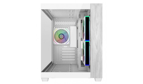 COOLER MASTER ELITE 481 WOOD MATX, MINI-ITX - WHITE 