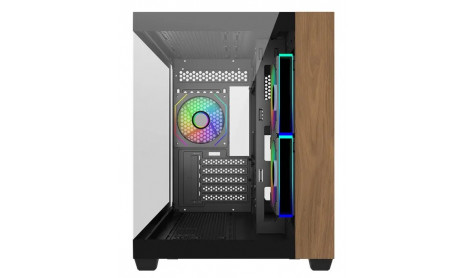 COOLER MASTER ELITE 481 WOOD MATX, MINI-ITX - BLACK 