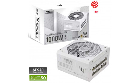 ASUS TUF GAMING 1000W 80+ GOLD WHITE EDITION 2025