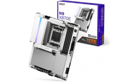 NZXT N9 X870E AMD X870E AM5 ATX - WHITE EDITION 