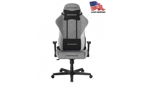 DXRACER FORMULA SERIES GREY-WHITE GAMING CHAIR