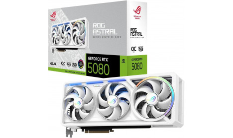 ROG ASTRAL RTX 5080 16GB GDDR7 WHITE OC EDITION