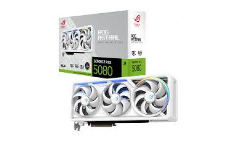 ROG ASTRAL RTX 5080 16GB GDDR7 WHITE OC EDITION