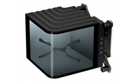 TRYX PANORAMA WATER BLOCK CRAFTED - BLACK