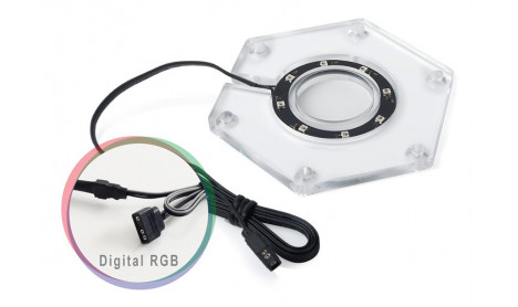 BITSPOWER WATER TANK HEXAGON DIGITAL RGB ADD-ON