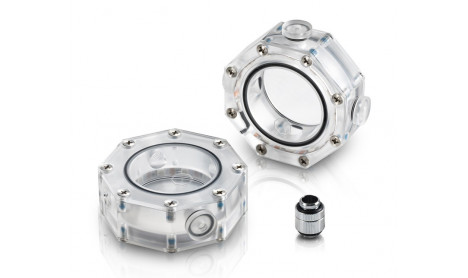 BITSPOWER OCTAGONAL SHAPE DIGITAL LIGHTING WATER TANK-2PCS/SET