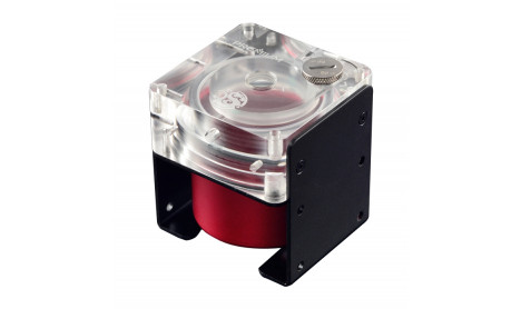 BITSPOWER PREMIUM D5 MOD TOP G1/4" (ABRASIVE RED / ACRYLIC VERSION)
