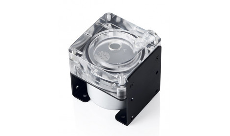 BITSPOWER PREMIUM D5 MOD TOP G1/4" (ABRASIVE SILVER / ACRYLIC VERSION)