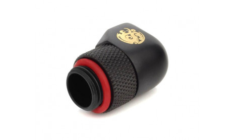 BITSPOWER G1/4" CARBON BLACK ROTARY 90° IG1/4" EXTENDER