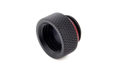 BITSPOWER G1/4" CARBON BLACK IG1/4" EXTENDER-7.5MM