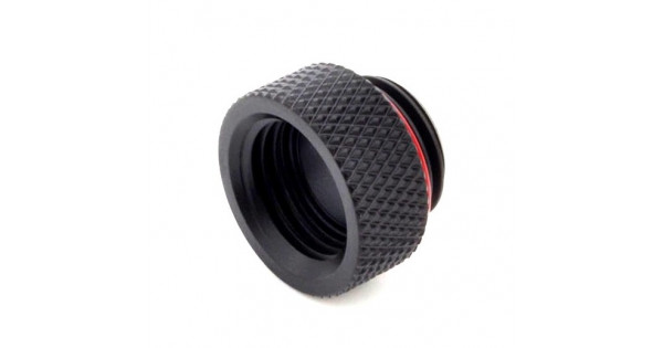 BITSPOWER G1/4" CARBON BLACK IG1/4" EXTENDER-7.5MM