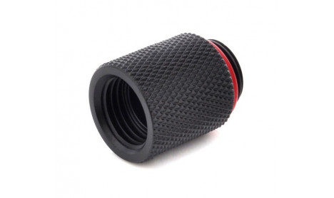 BITSPOWER G1/4" CARBON BLACK IG1/4" EXTENDER-20MM