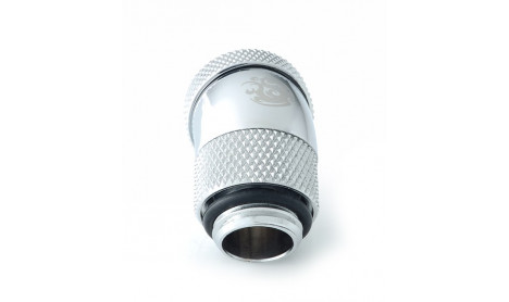 BITSPOWER SILVER SHINING ENHANCE ROTARY G1/4" 30° MULTI-LINK ADAPTER OD12MM