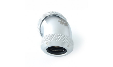 BITSPOWER SILVER SHINING ENHANCE 45° DUAL MULTI-LINK ADAPTER FOR OD 12MM