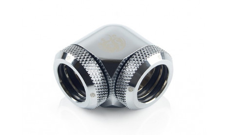 BITSPOWER SILVER SHINING ENHANCE 90° DUAL MULTI-LINK ADAPTER FOR 14MM