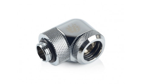 BITSPOWER SILVER SHINING ENHANCE ROTARY G1/4" 90° MULTI-LINK ADAPTER FOR 14MM