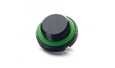 BITSPOWER G1/4" MATT BLACK LOW-PROFILE STOP FITTING