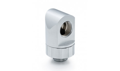 BITSPOWER ARTEMIS ROTARY 90-DEGREE EXTENDER - SANDBLAST SILVER