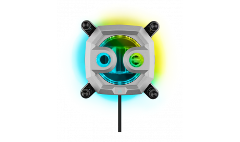 Hydro X Series XC7 RGB PRO CPU Water Block - WHITE