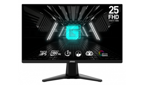 MSI G255F 25" FHD RAPID IPS 180HZ 1MS