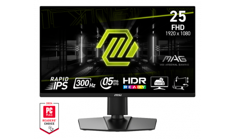 MSI MAG 255PXF 24.5" FHD Rapid IPS 300Hz 0.5ms