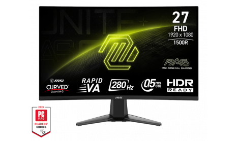MAG 276CXF 27" CURVED FHD RAPID VA HDR 280Hz 0.5ms
