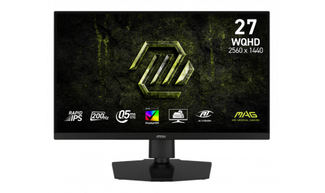 MSI MAG 274QPF E20 27" WQHD RAPID IPS 200HZ 0.5MS