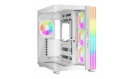 BEQUIET LIGHT BASE 600 LX WHITE WITH ARGB FANS