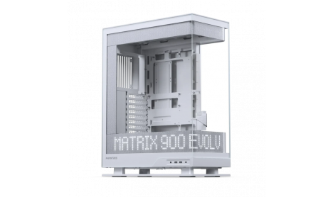 PHANTEKS EVOLV X2 MATRIX MID-TOWER WITH 900 LED MATRIX DISPLAY - WHITE