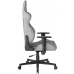 DXRACER GLADIATOR GRAY-WHITE FABRIC GAMING CHAIR